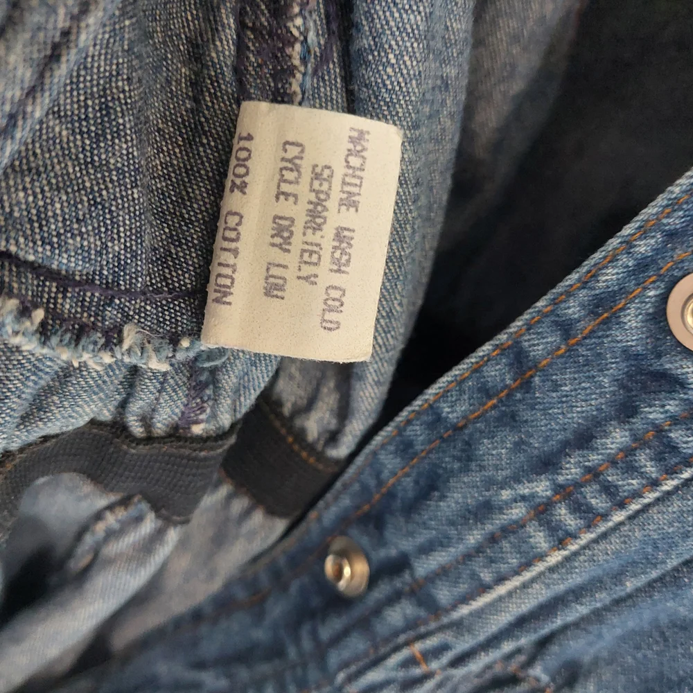 Vintage IDEAS Denim Jumpsuit Medium Made in USA Boiler Suit 100% Cotton - Picture 9 of 11